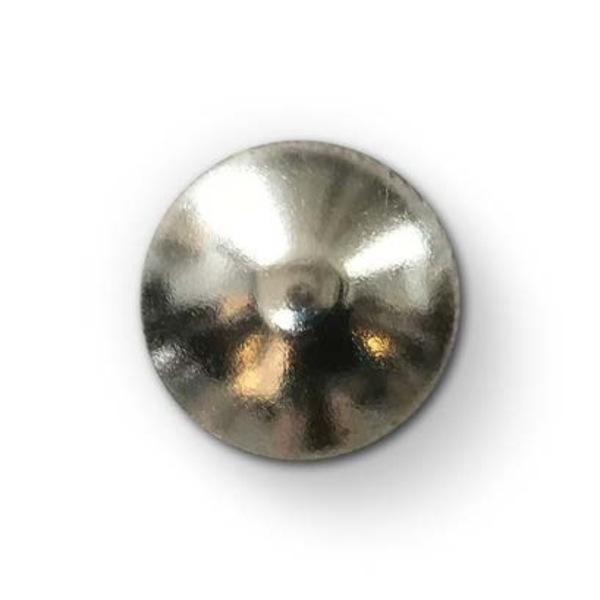  Tacha Prata - Diâmetro 25 mm