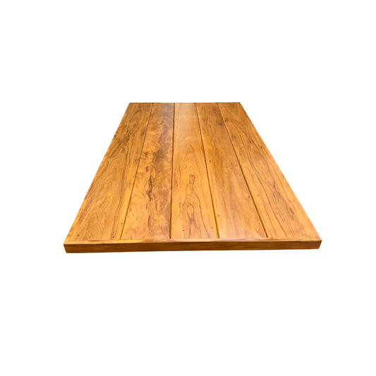 Tampo de Mesa de Jantar Frisado 200x100cm Madeira Maciça