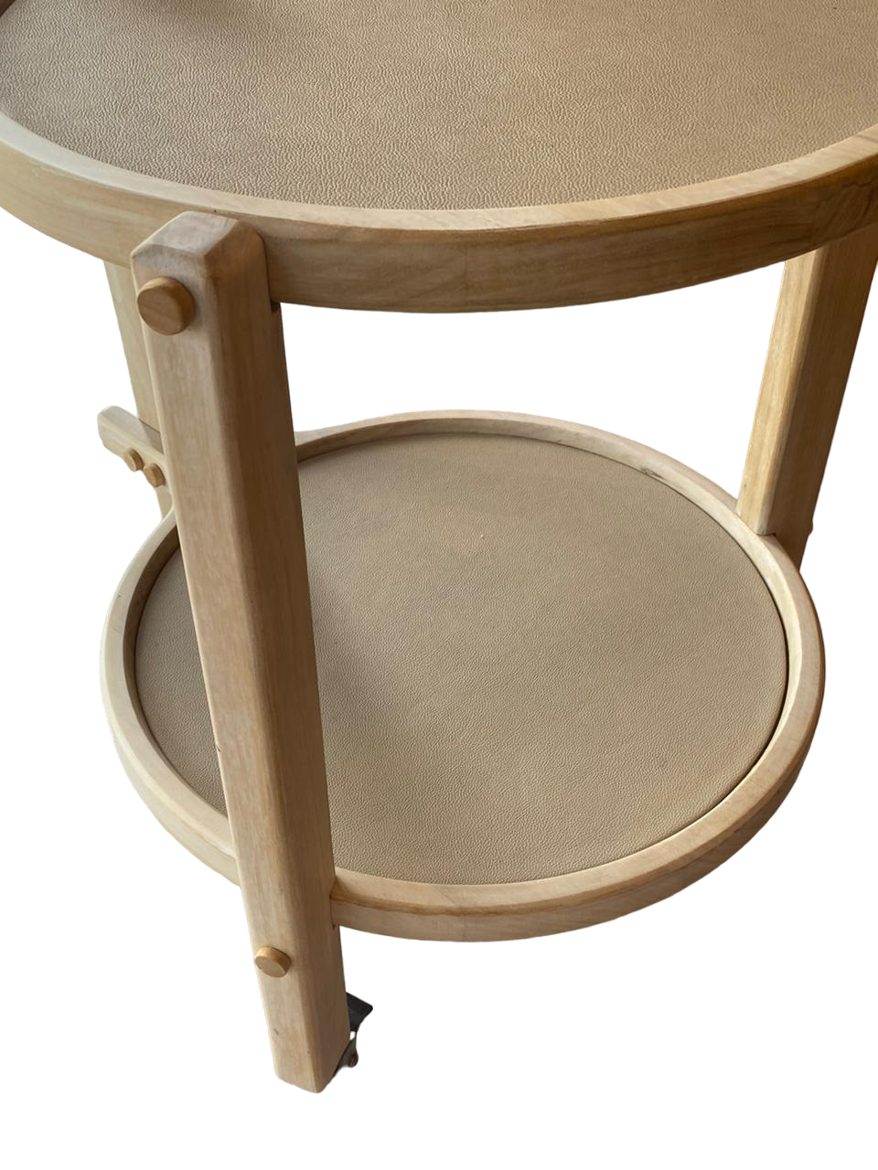 Cushy Solid Wood Tea Bar Trolley