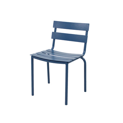 Cadeira Alegra Alumínio Cor Azul