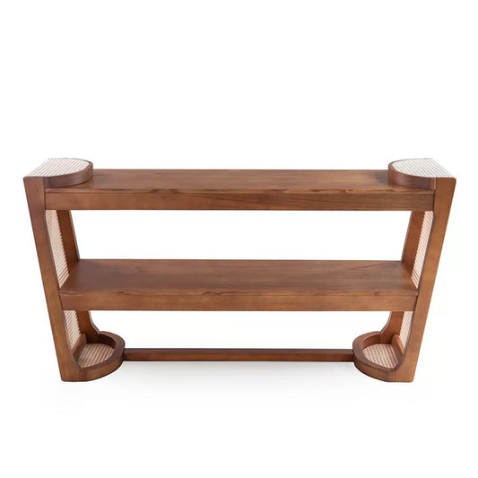 Gemini Sideboard 155x45cm Wood with Hexagonal Screen