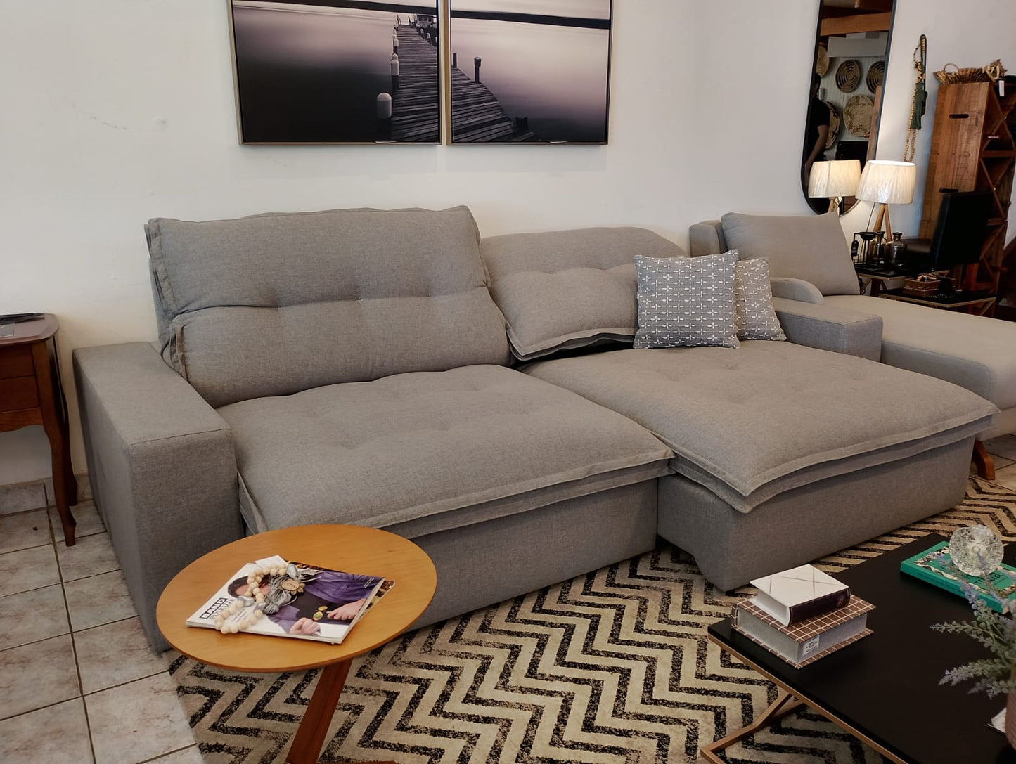 Sofá Koob Linho 2,60m