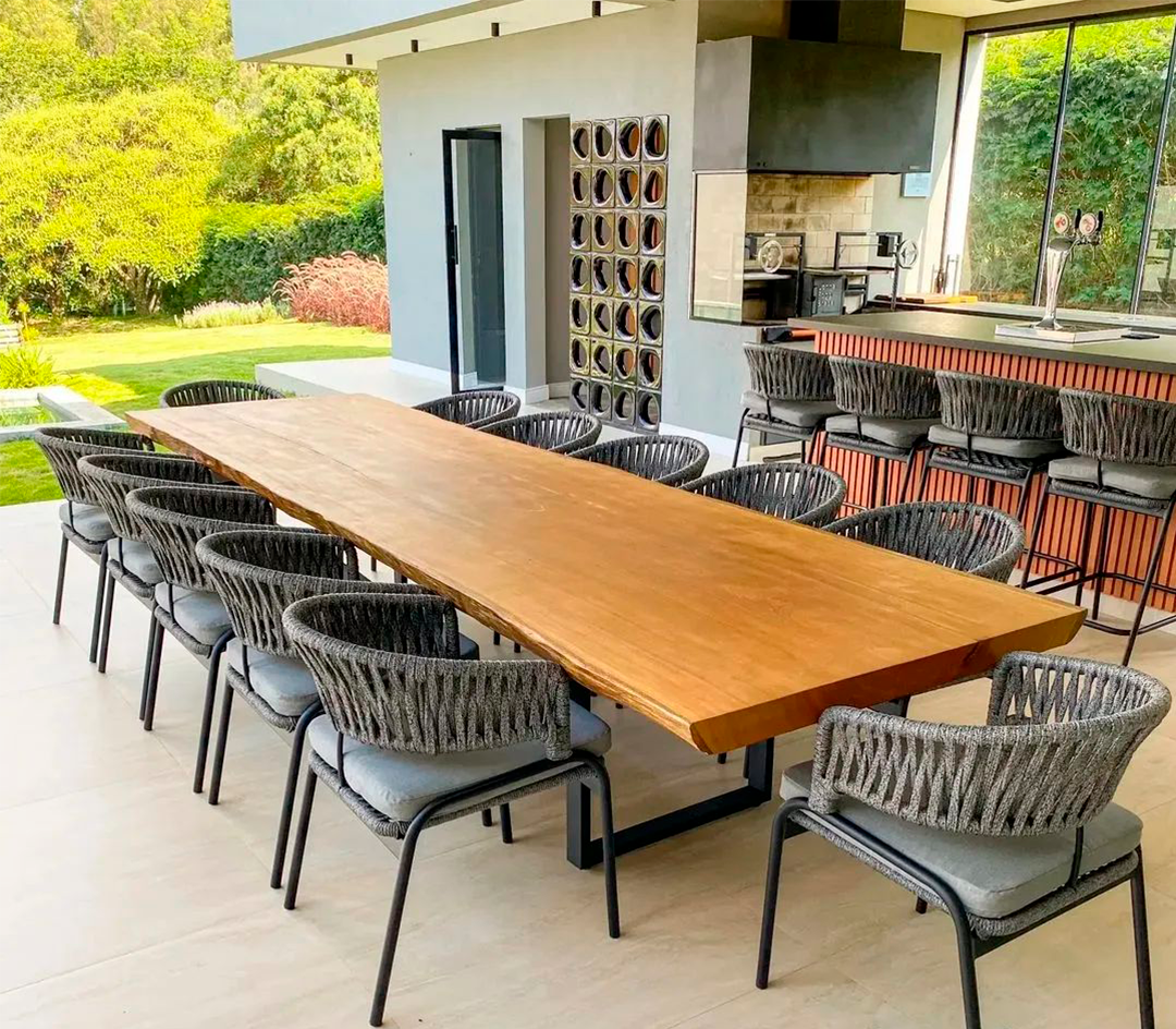 Sala de Jantar com Cadeira Deka