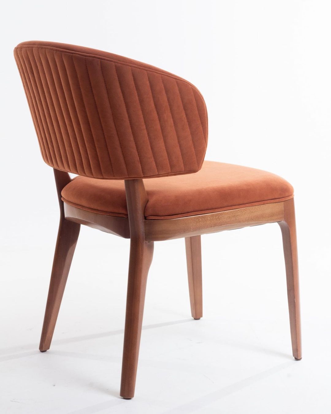 Silla para pintar en madera Ester 30 Asiento tapizado en tela BR6004