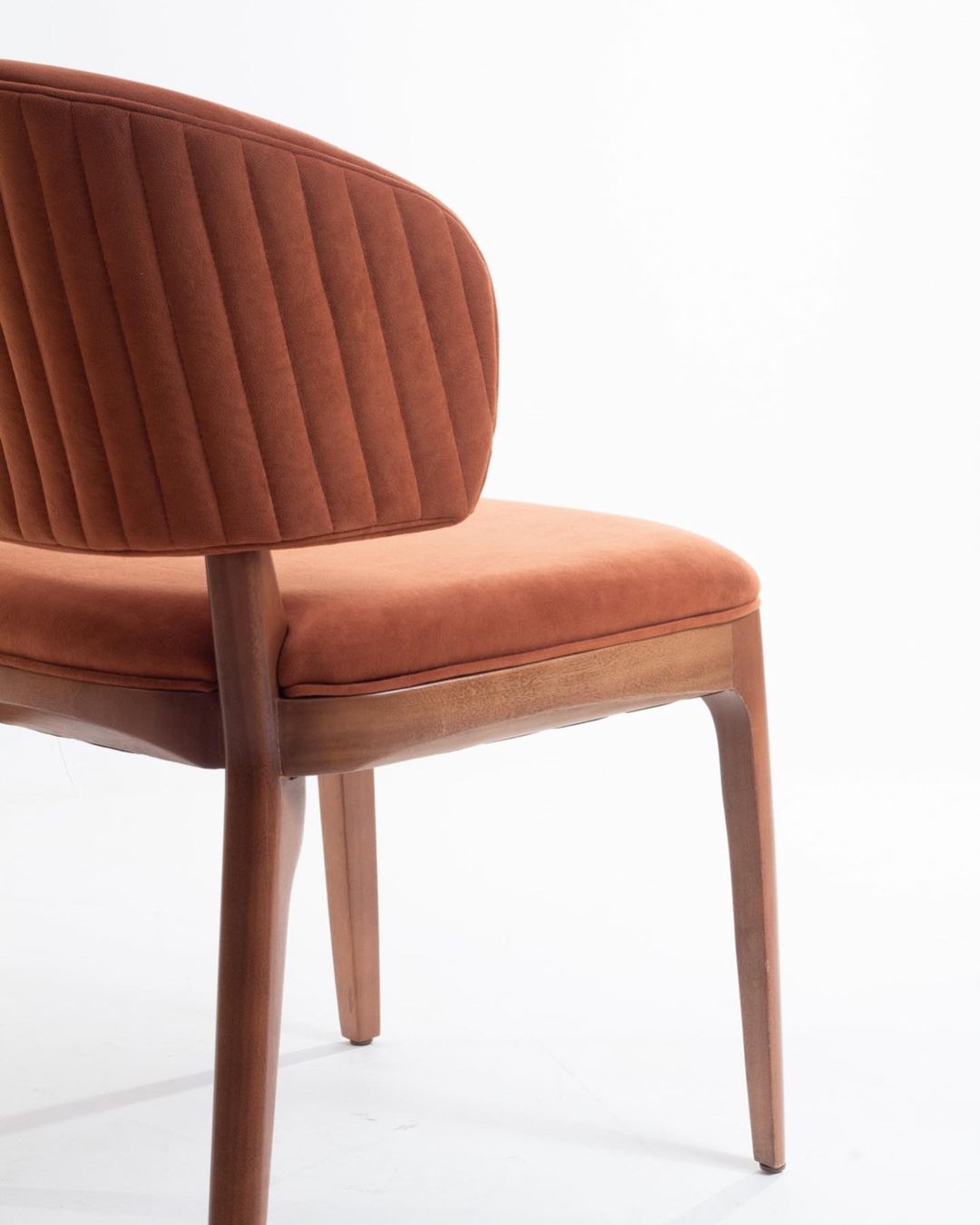 Silla para pintar en madera Ester 30 Asiento tapizado en tela BR6004