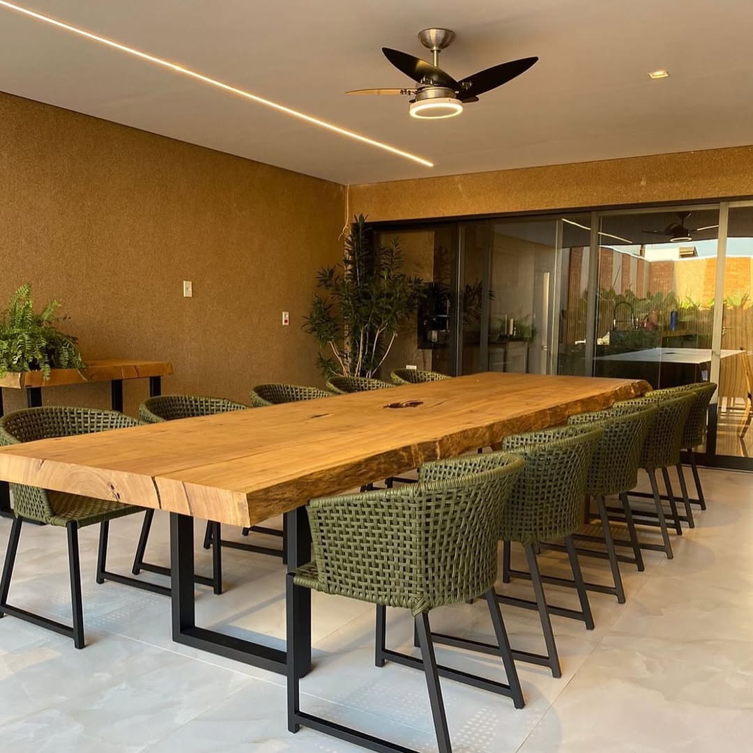Cadeira Gold em ambiente real