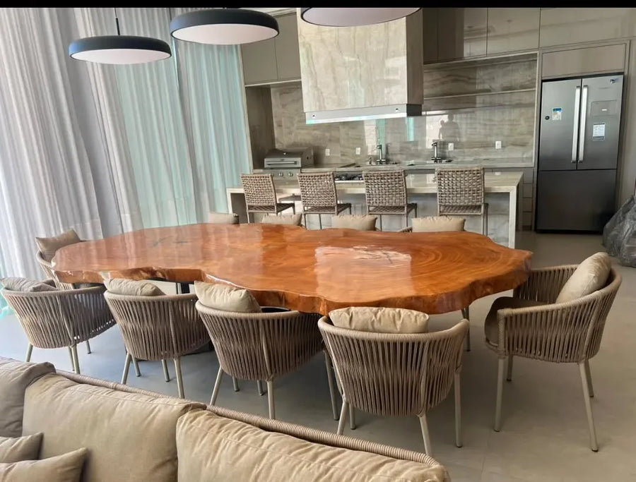 Sala de Jantar com Banqueta Hera