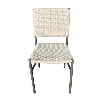 Silla India Aluminio Fendi Color y Cuerda Náutica Color Arena