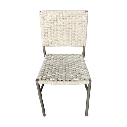 Silla India Aluminio Fendi Color y Cuerda Náutica Color Arena