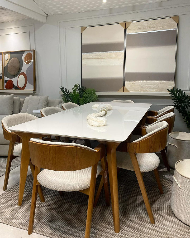 Mesa de Jantarcontemporâneo—Projeto Cadeira Zaki— Toth Móveis