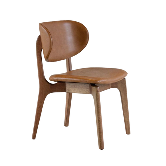 Silla de pintura de madera Elis 60 asientos tapizada en tela AB1016