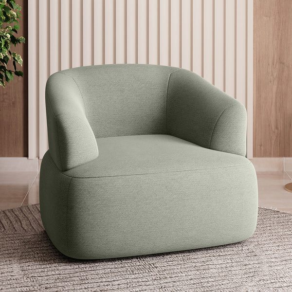 Ambiente 1 com Sillón Melissa Tapizado Lino Zafiro AA344