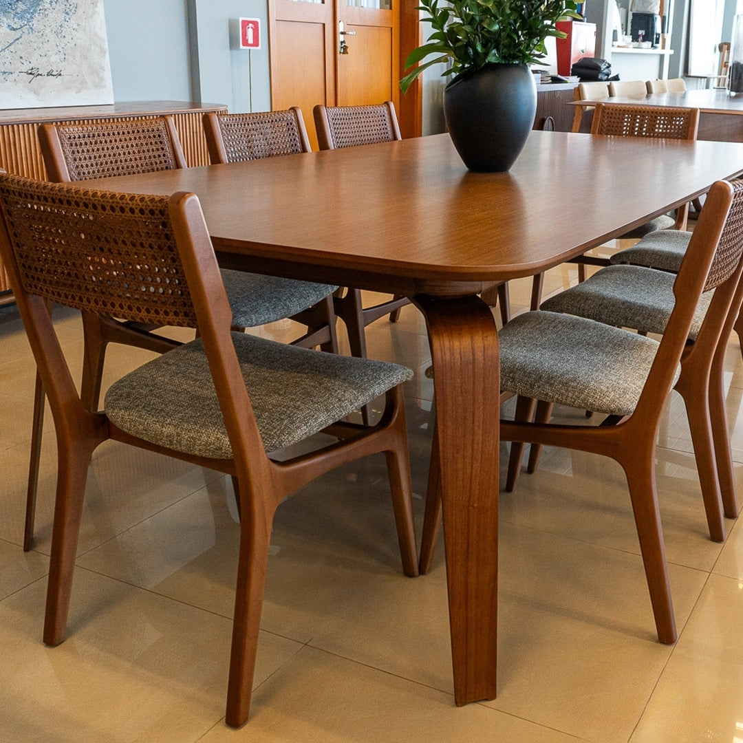 Mesa Valentina Hoja Canela 240x120cm