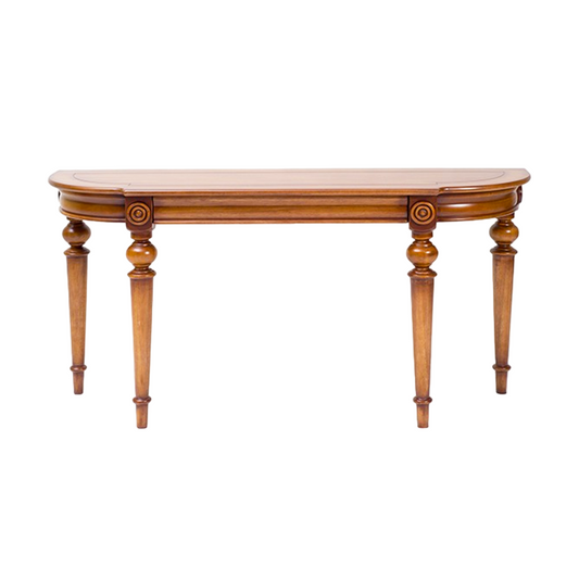 Aparador Dior Half Moon 150x42x76cm madera envejecida