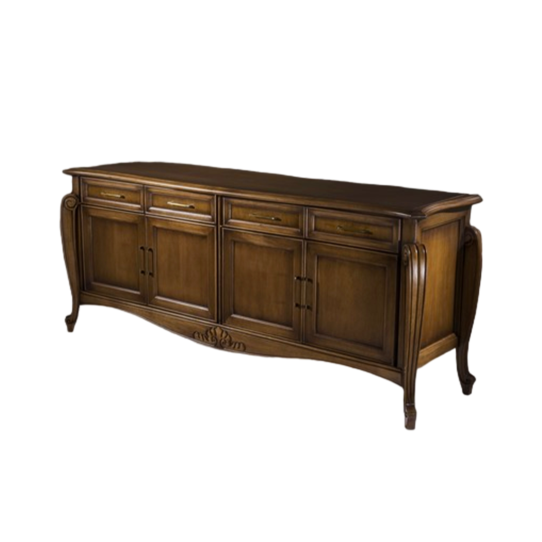 Mostrador Luxury 217x54x84cm Madera Envejecida