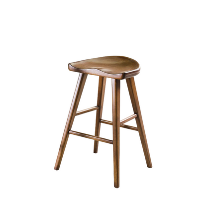 Affetto Stool 77cm Aged Wood