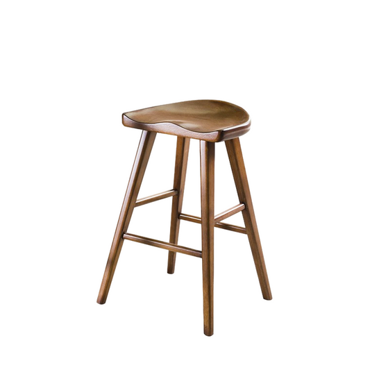 Affetto Stool 77cm Aged Wood
