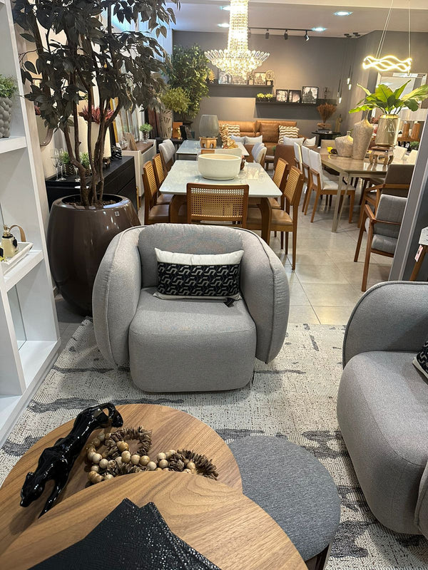 Ambiente 3 com Olden Upholstered Boucle Sheep Armchair G313