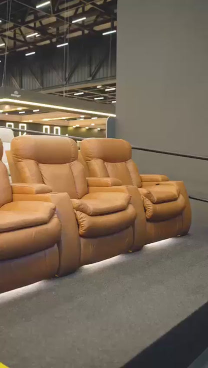 Sillón Eléctrico Diamond con Respaldo y Asiento Tapizado en Tela LP-652