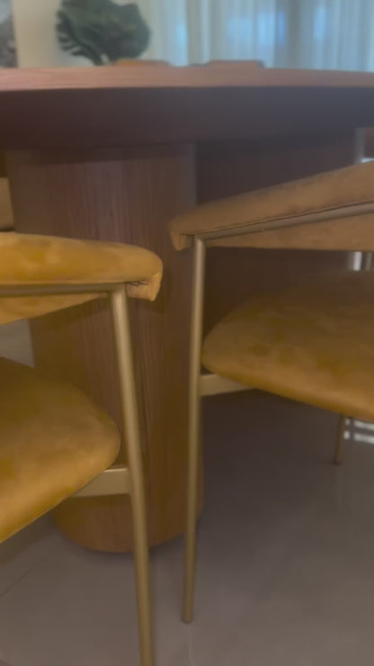 Silla Sligo Iron Color FR-20 Respaldo y Asiento Tapizado Tela 155