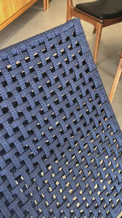 Sillón Ibiza con Cuerda Náutica y Aluminio