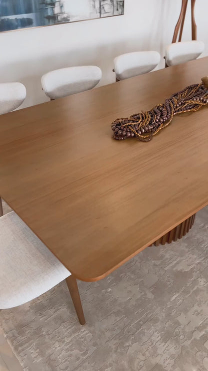 Mesa de Jantar Arc 260x120cm Madeira - 10 Lugares