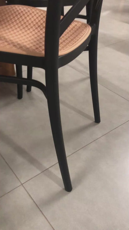 Silla Plats Negra