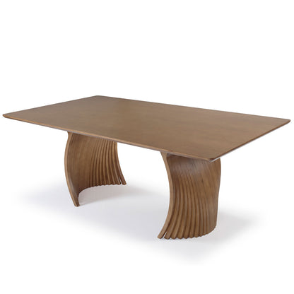 Scar Wooden Dining Table 1.80x1.00m - 6 Seats
