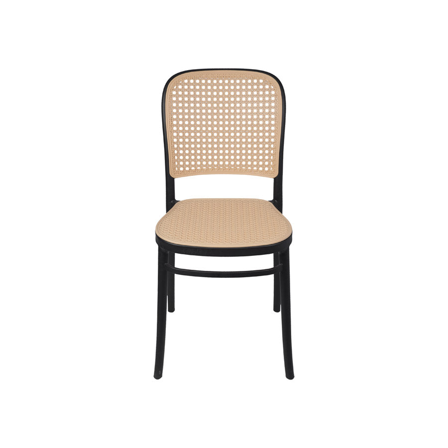 Silla de polipropileno Amis negra