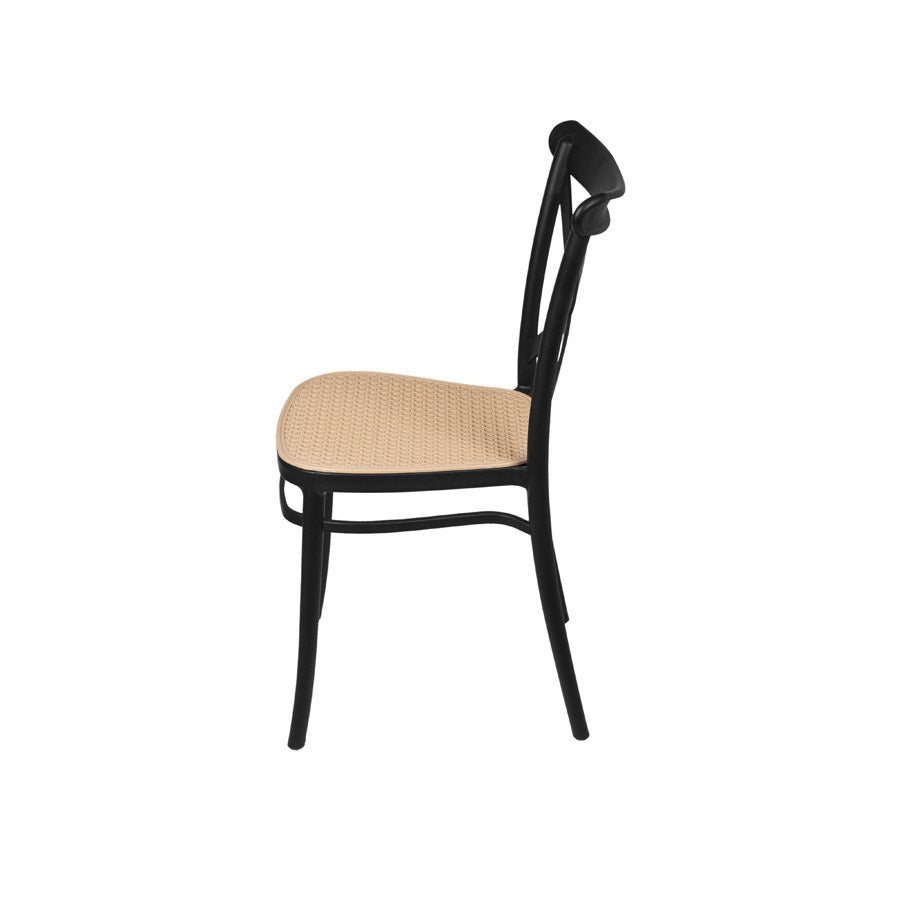 Silla Plats Negra