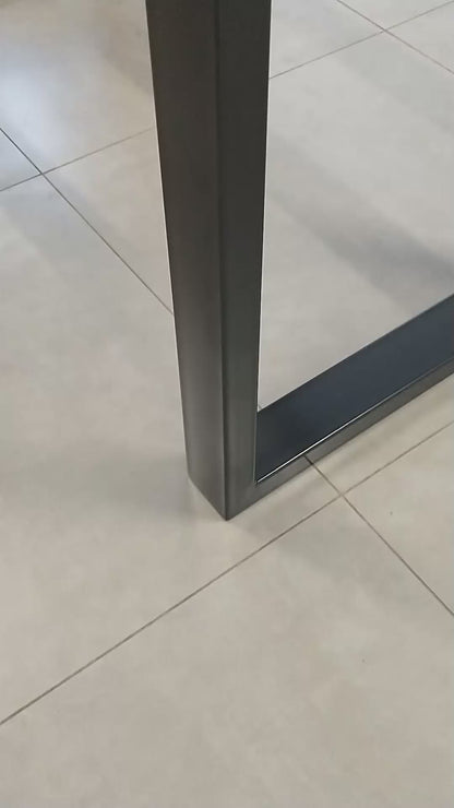Micheli Table Base 130x60x75cm Iron Tube 8x4cm