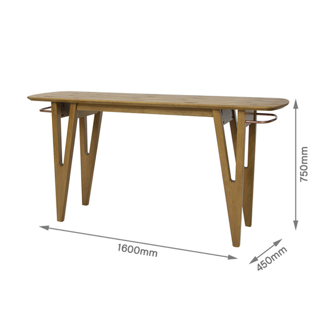Milan Sideboard 160x45x75cm Wood