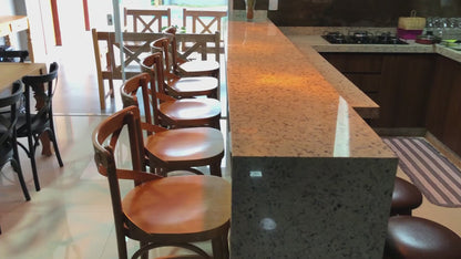 Juliano Dining Table 160x90cm Solid Wood - 6 Seats