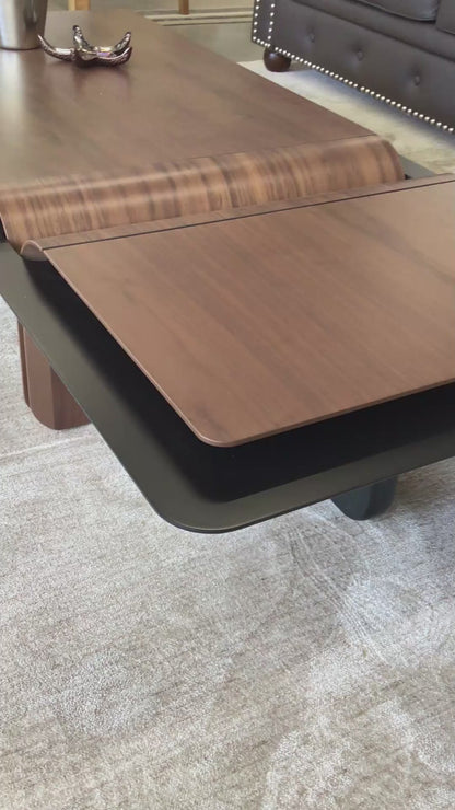Mesa Centro Donna 1,60x0,70x0,30 Hierro