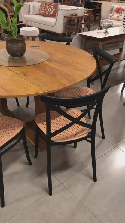 Silla Plats Negra