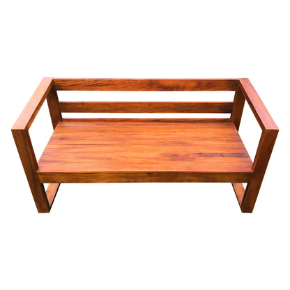 Banco de madera maciza Tanigava