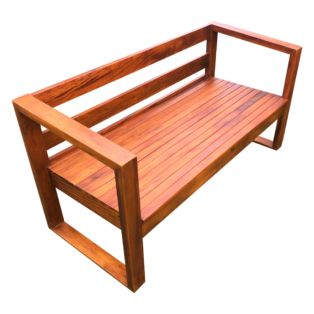 Banco de madera maciza Tanigava