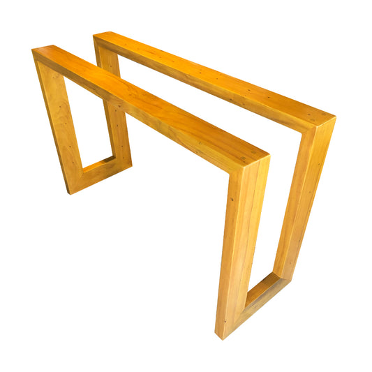 Barbara Table Base 150x50x75cm Solid Wood Beam 8x4cm