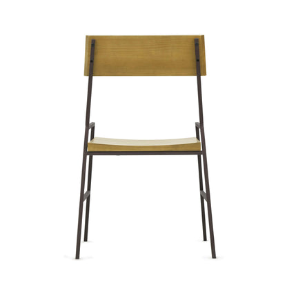 Lumber Chair Wood and Iron