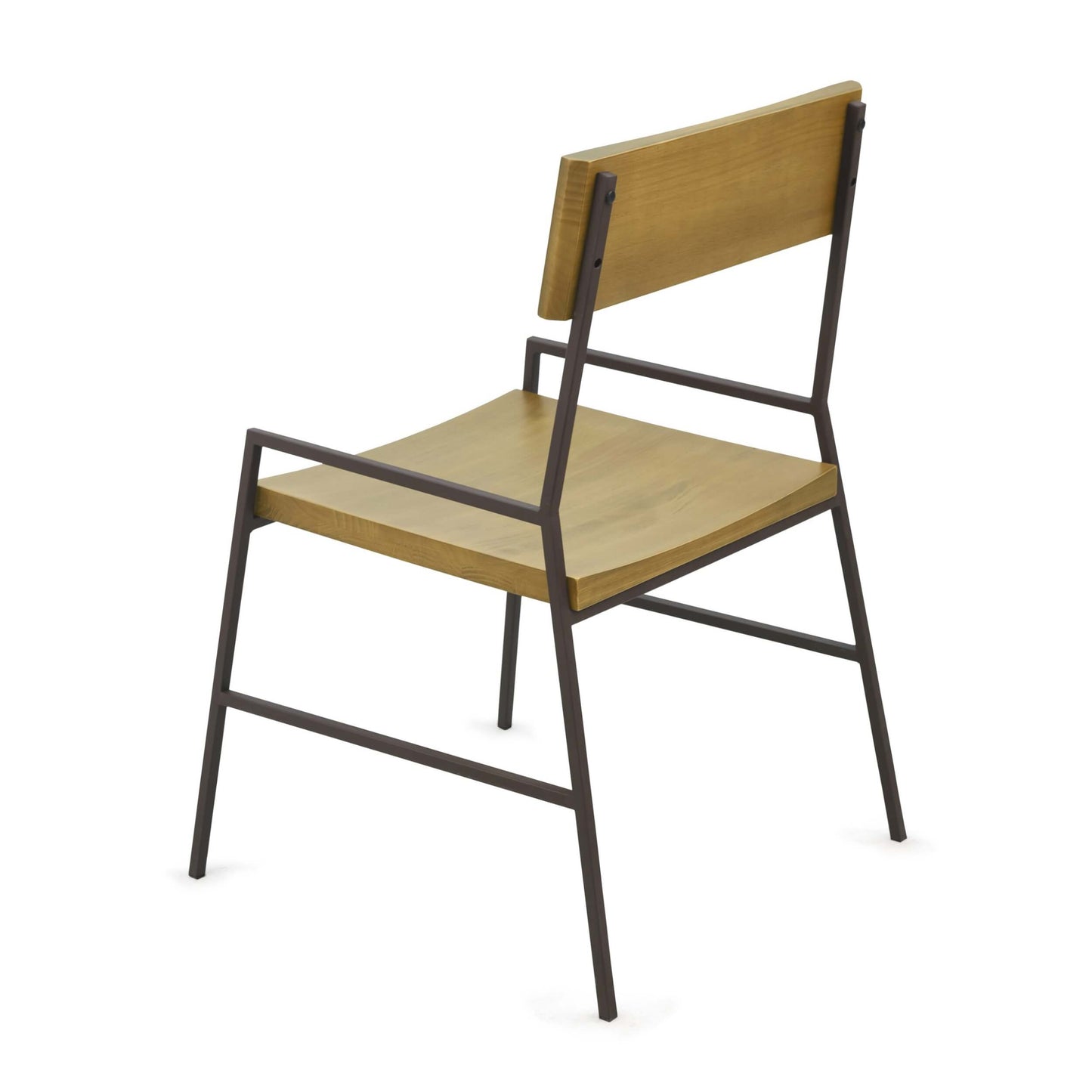 Lumber Chair Wood and Iron