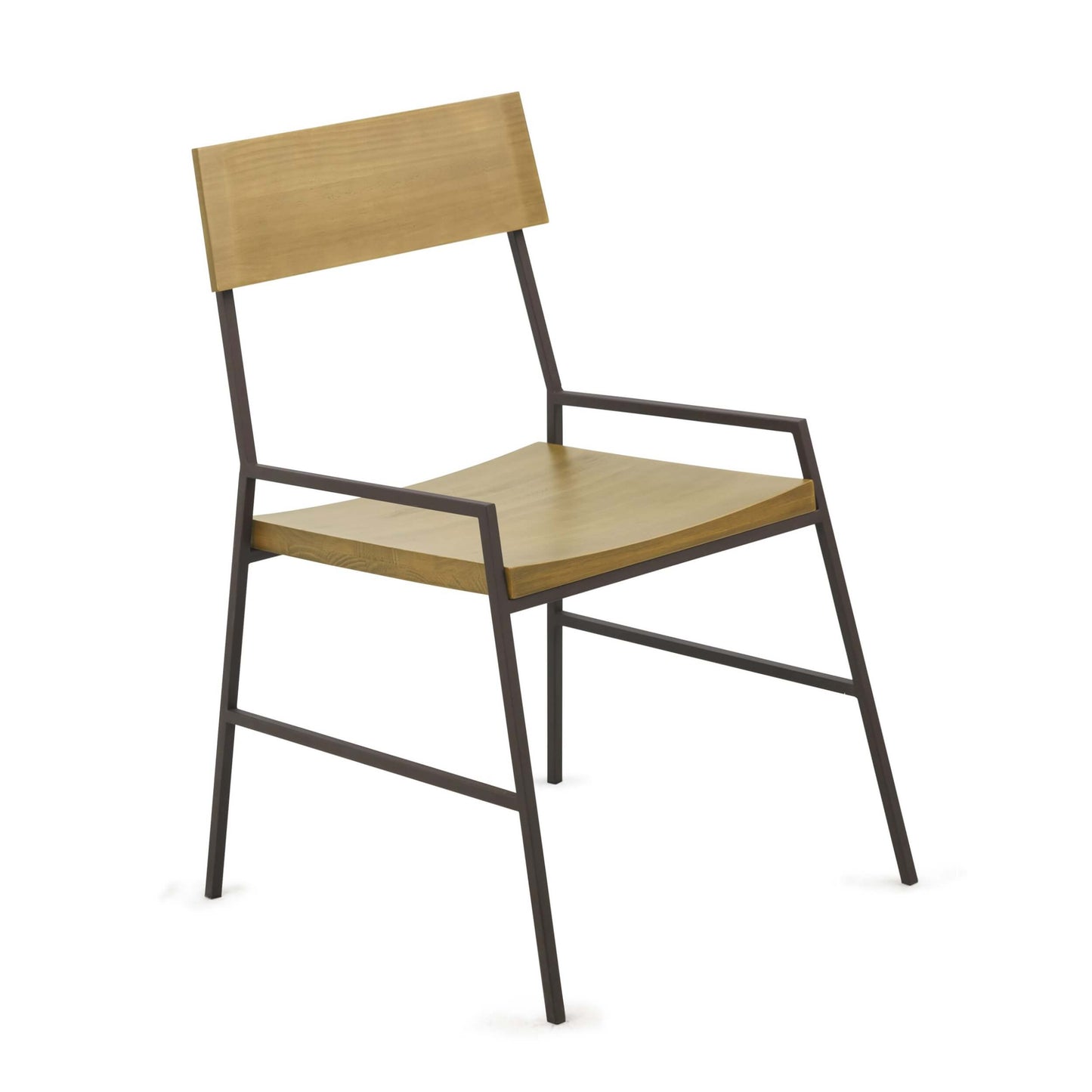 Lumber Chair Wood and Iron