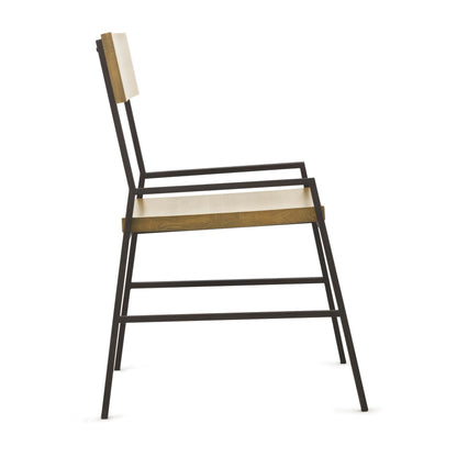 Lumber Chair Wood and Iron