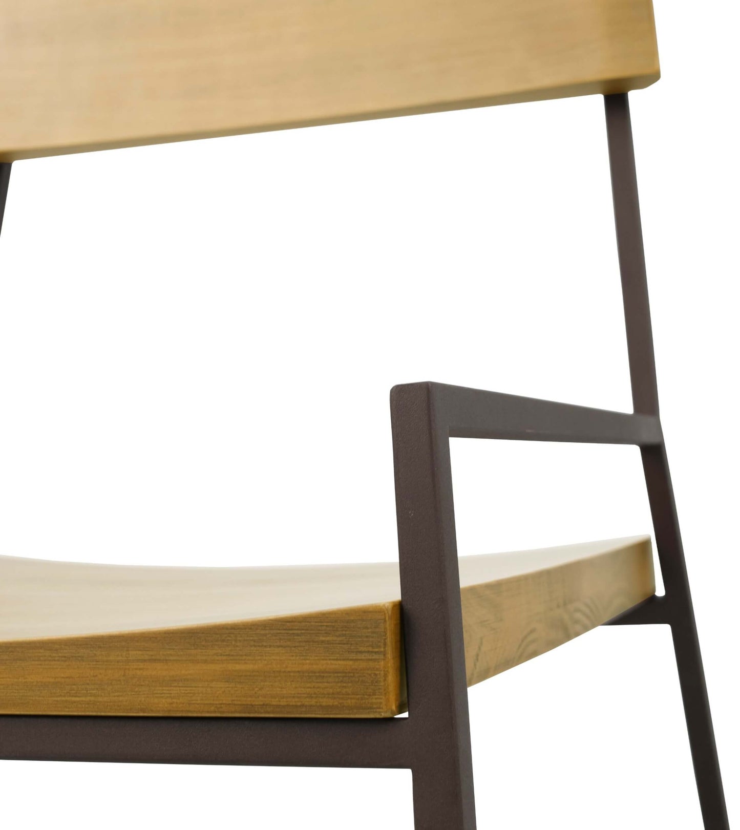 Lumber Chair Wood and Iron