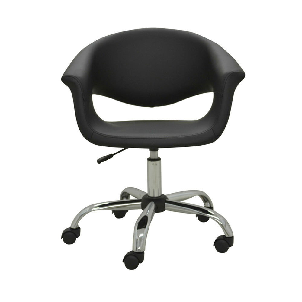 Silla de oficina Celina en negro