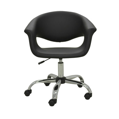 Silla de oficina Celina en negro