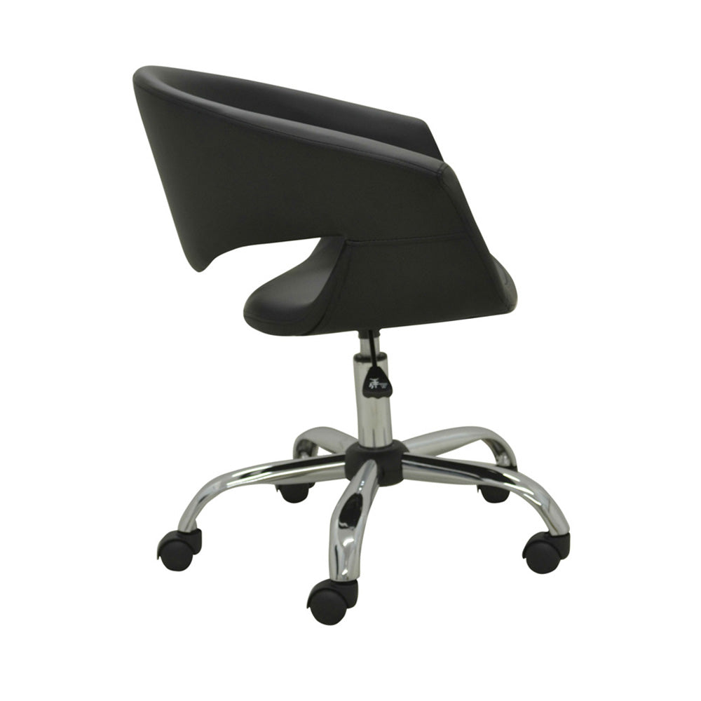 Silla de oficina Celina en negro
