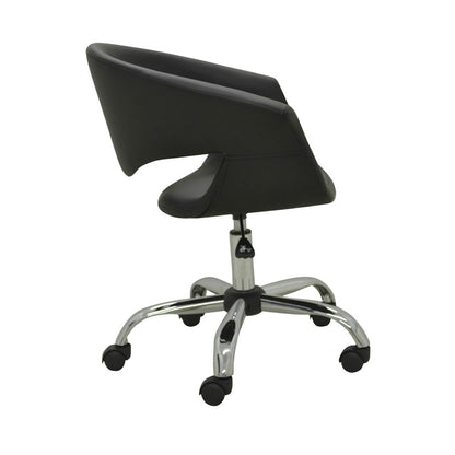 Silla de oficina Celina en negro