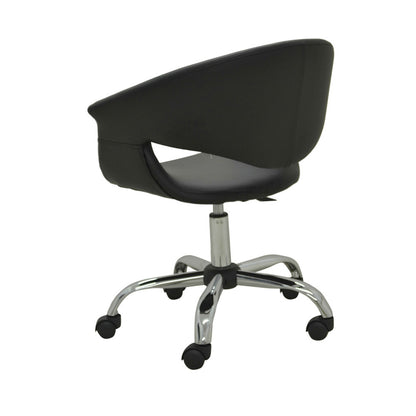 Silla de oficina Celina en negro
