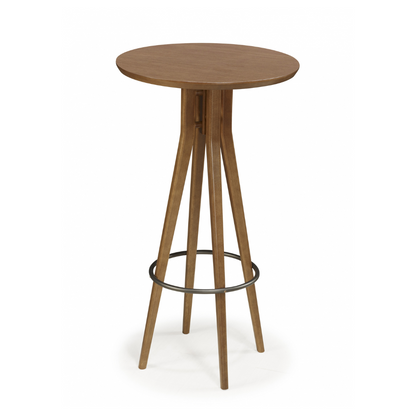 Mesa de bistró redonda Sara 60 cm madera