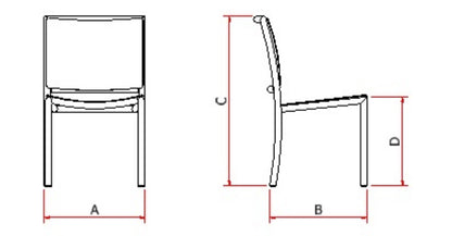 Silla Estrella Color Aluminio Fendi Cuerda Náutica Color Mixto Arena